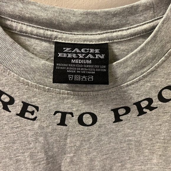 Zach Bryan “Here to Prove” Tour 2023 T-Shirt - Picture 3 of 4